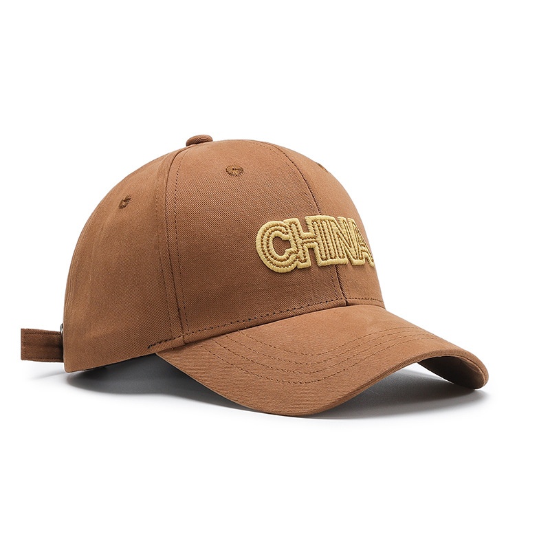 Tor Zur Wildnis con bordado de letras, sombrero de ala rígida tipo pico de pato, gorra de béisbol de protección solar para mujer, adelgazamiento facial, unisex_voghion.com