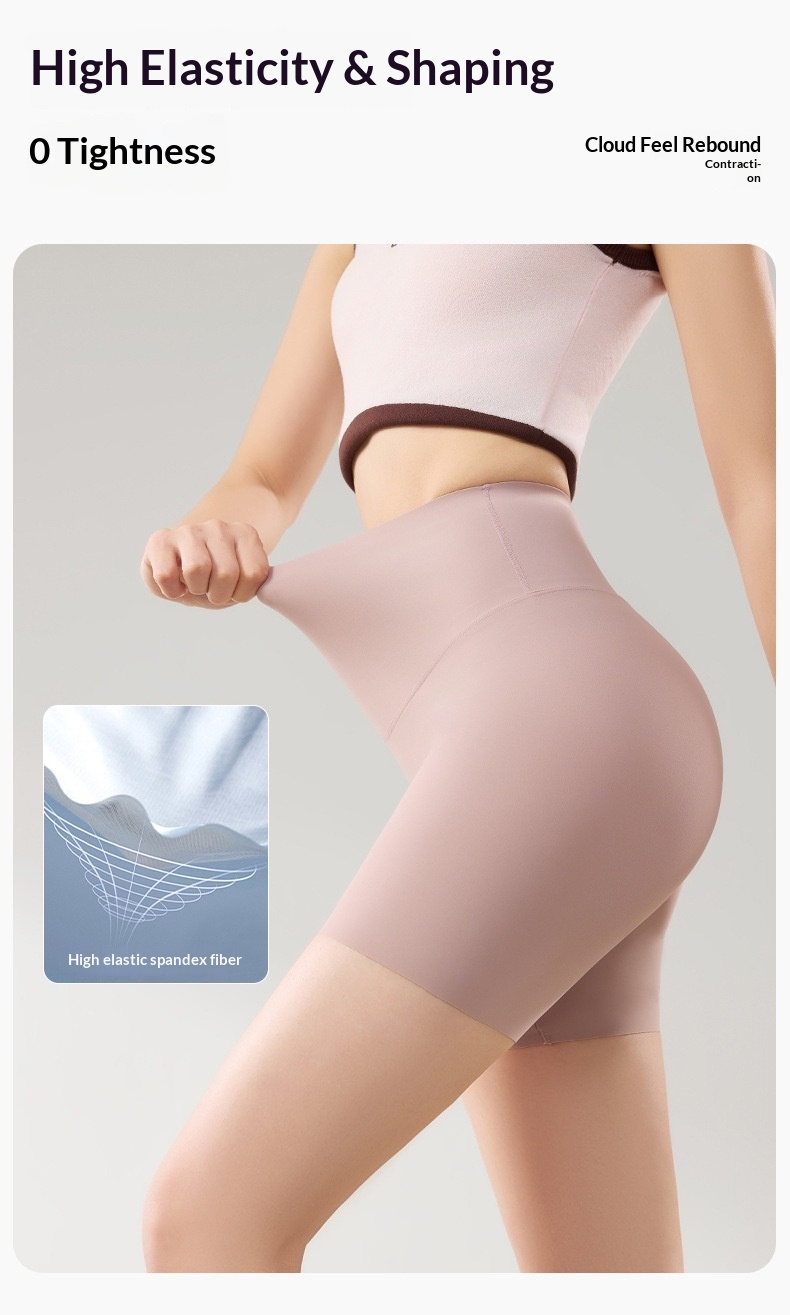Yoga Shorts For Women High Waisted Tummy Control Cycling Shorts_voghion.com