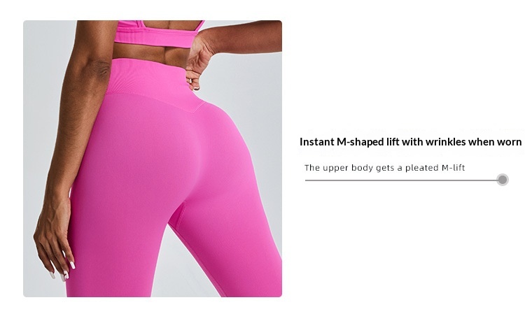 Yoga broek voor dames hoge taille slimming en tummy control_voghion.com