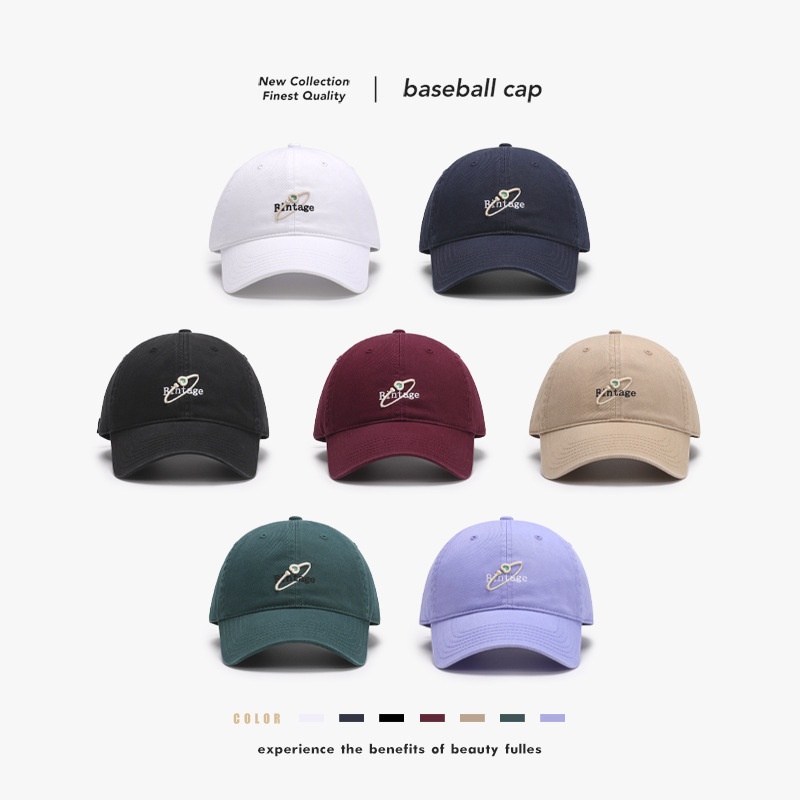Basebollkeps sommar med engelsk broderi unisex_voghion.com