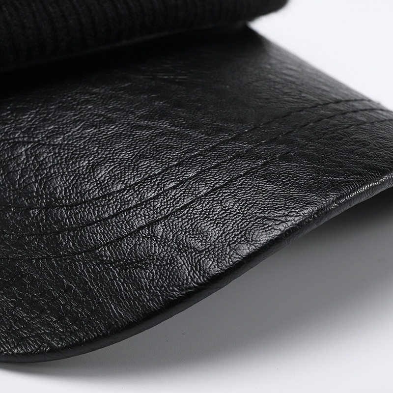 Tor Zur Wildnis Hat Men, Middle-aged And Elderly Ear Protection Cotton Hat, Warm Winter Leather Duckbill Cap For Grandpa_voghion.com