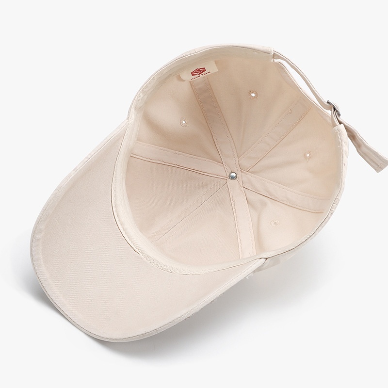 Tor Zur Wildnis New American Style Washed Vintage Baseball Women, Wide Brim, Big Small Face, Duckbill Cap For Men, Couple's Versatile_voghion.com