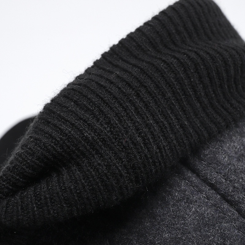 Tor Zur Wildnis Autumn New Duckbill Cap For Middle-aged And Elderly Men, Face Protection Pullover Baseball Cap, Winter Riding Warm Hat_voghion.com