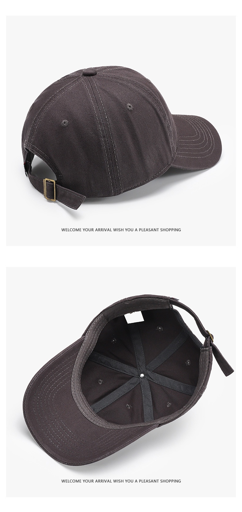 Cappellino da baseball ricamato per donna stile casual versatile_voghion.com