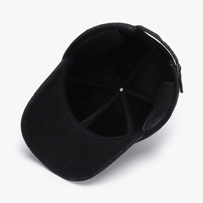 Tor Zur Wildnis Winter Warm Hat Middle-aged Elderly Men, Outdoor Cycling And Morning Walks, Cold-proof Ear Protection Cotton Hat,_voghion.com