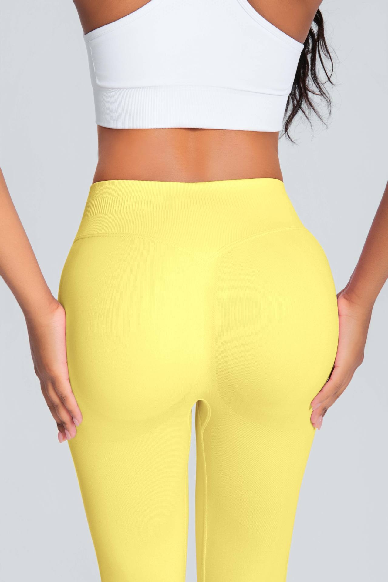 High waist yoga legging met buikcorrectie en push-up effect_voghion.com