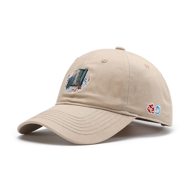 Tor Zur Wildnis Trend Culture Embroidered Duckbill Unisex Versatile National Style Couple Sunshade Baseball Cap Youth Sun Protection Hat_voghion.com