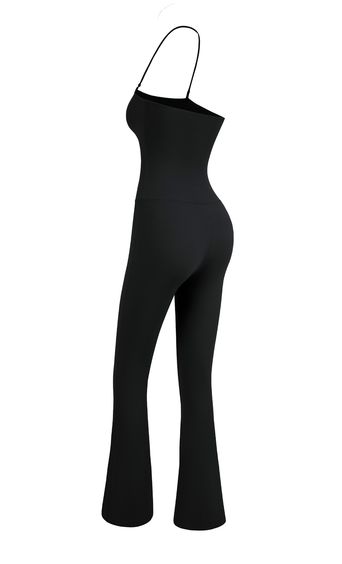Mono de yoga antibacteriano con cuello halter para deporte_voghion.com