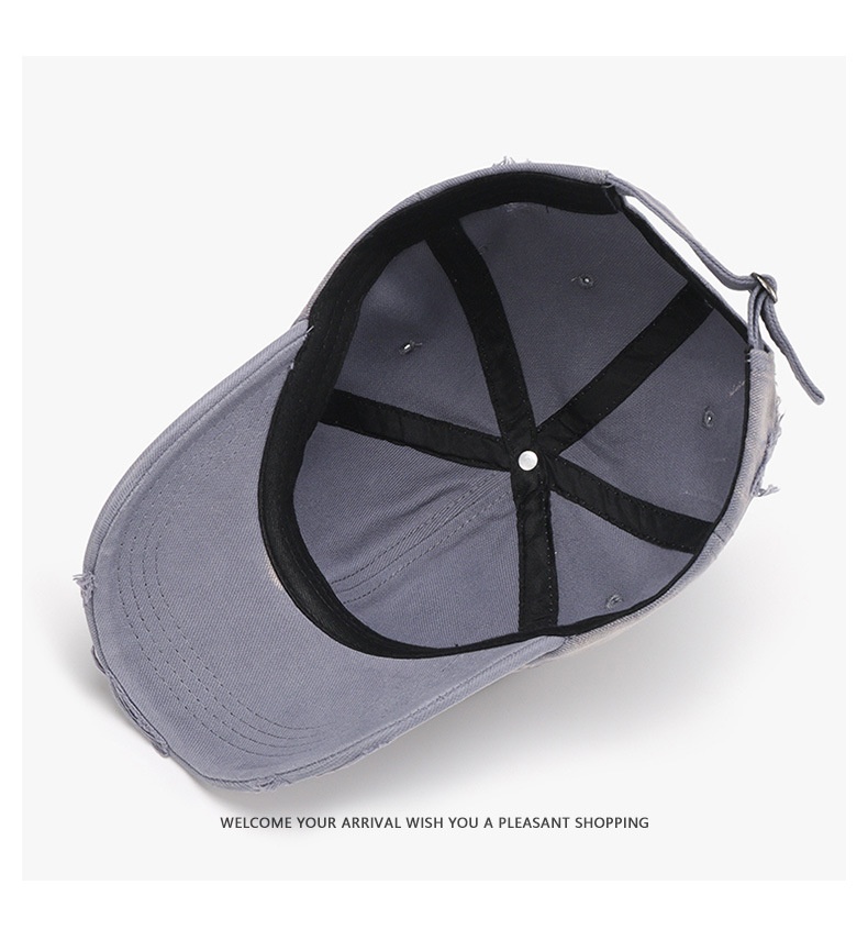 Gorra Tor Zur Wildnis de primavera y otoño, suave, lavada, para mujer, estilo vintage, de béisbol, para hombre, versátil, transpirable, con visera de pato._voghion.com