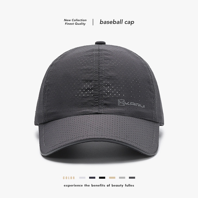 Tor Zur Wildnis Women's Spring Summer Outdoor Men's Mesh Breathable Sandwich Baseball Cap With Curved Brim Sunshade Wholesale_voghion.com