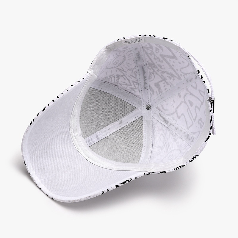 Tor Zur Wildnis Spring And Autumn Hard Top Curved Brim Letter Graffiti Personality Street Cross-Border Herren Baseball Outdoor Casual_voghion.com