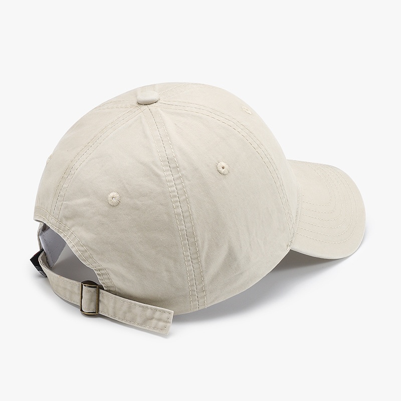 Tor Zur Wildnis Spring And Autumn New Soft Top Letter Embroidery Unisex Washed Duckbill Cross-Border Outdoor Curved Brim Baseball Cap_voghion.com