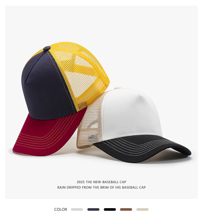 Trucker caps og baseballcaps med netting og broderi_voghion.com