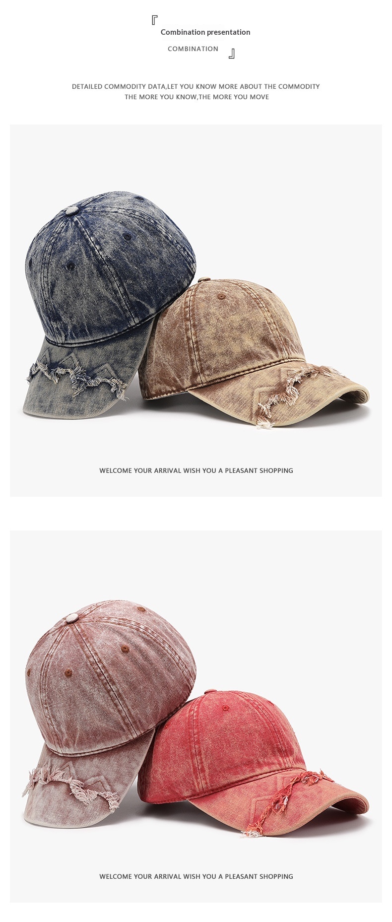 Distressed basebollkeps för herr outdoor bomull vintage_voghion.com