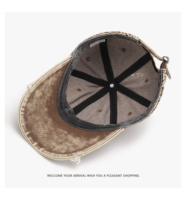 Distressed basebollkeps för herr outdoor bomull vintage_voghion.com