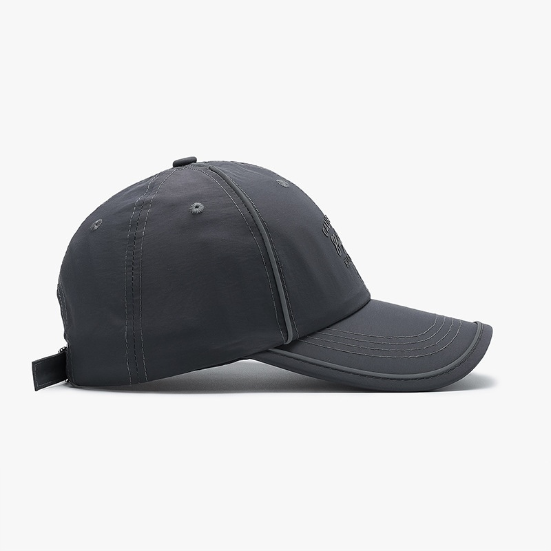 Tor Zur Wildnis Summer Letter Unisex Quick-Dry Baseball Thin Fashion Cross-Border Outdoor Sunshade Duckbill Cap_voghion.com
