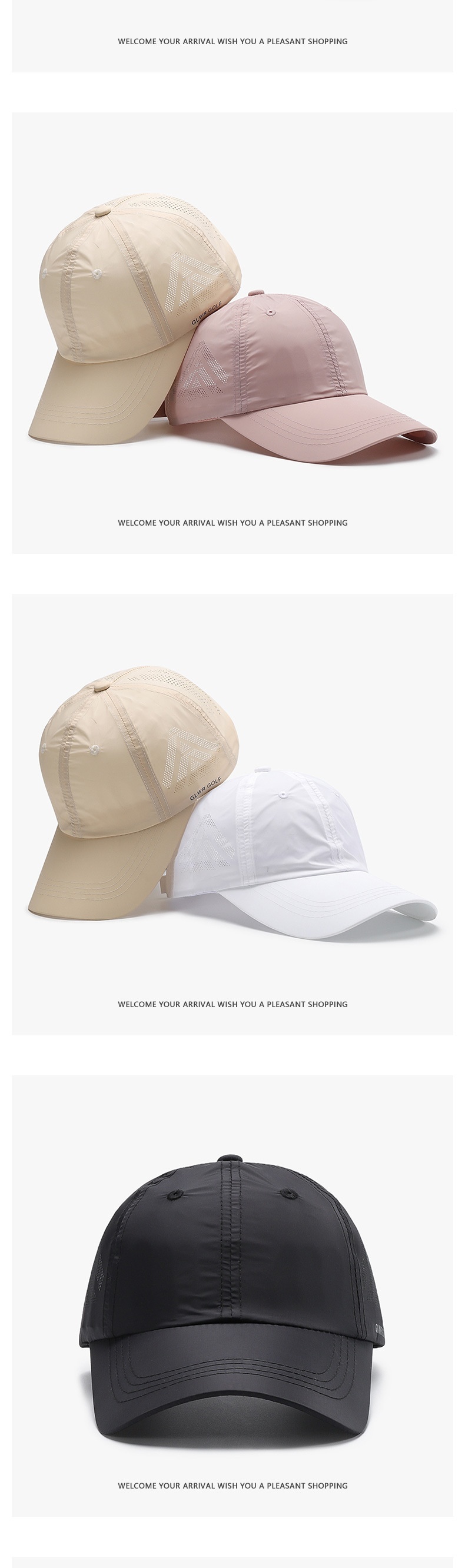 Tor Zur Wildnis Men's New Baseball Cap Sunshade Outdoor Quick-Dry Sun Protection Hat Summer_voghion.com