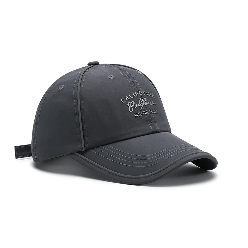 Tor Zur Wildnis Summer Letter Unisex Quick-Dry Baseball Thin Fashion Cross-Border Outdoor Sunshade Duckbill Cap_voghion.com