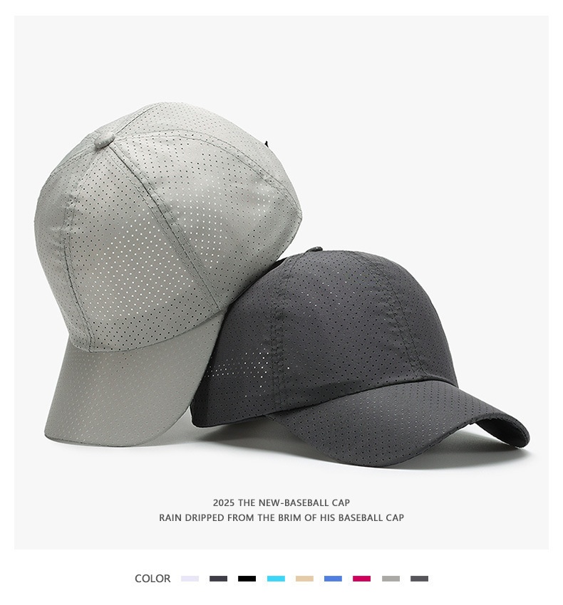 Tor Zur Wildnis Summer Soft Top Men's Quick-Dry Sunshade Baseball Outdoor Breathable Versatile Women's Cross-Border Fashion Duckbill Cap_voghion.com