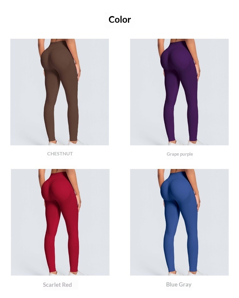 High waist yoga legging met buikcorrectie en push-up effect_voghion.com