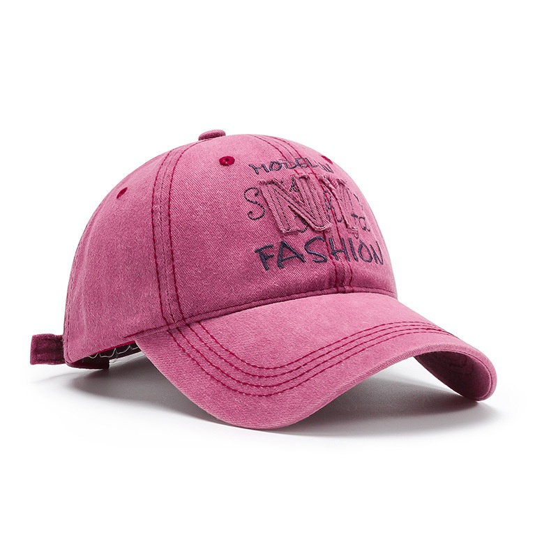 Tor Zur Wildnis Embroidered Hat Winter Style Unisex Baseball New Washed Letter Autumn Sunshade Duckbill Cap Wholesale_voghion.com