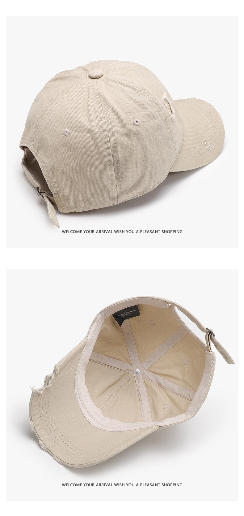 Tor Zur Wildnis Nw Big Plain Washd Basball With Hols Soft Top For Mn And Womn Outdoor Vrsatil Brathabl Duckbill Cap_voghion.com