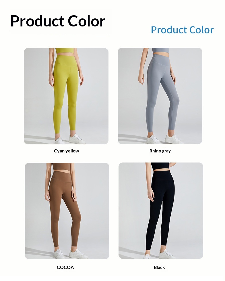 Yoga legging met hoge taille voor dames met push-up effect_voghion.com