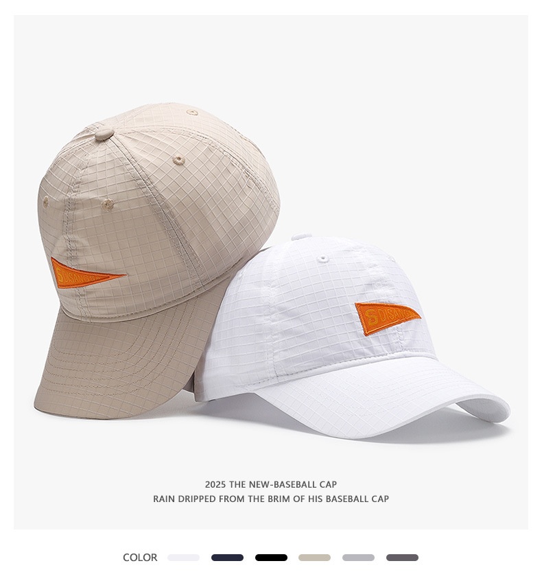 Quick Dry Baseball Cap Unisex Lightweight Breathable Sports Hat_voghion.com