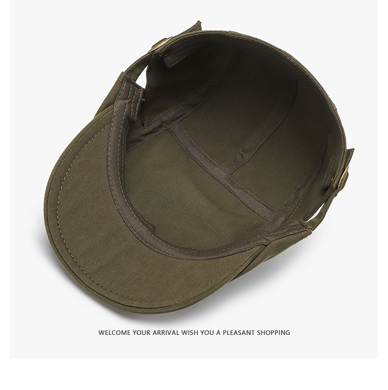 Tor Zur Wildnis New Four Seasons Forward European And American Style Retro Unisex Casual Fashion British Beret Sunshade Cross-Border Hat_voghion.com