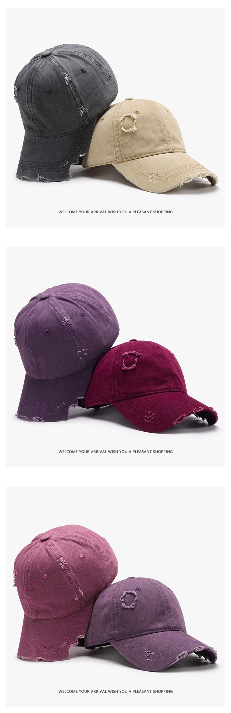 Tor Zur Wildnis Nw Big Plain Washd Basball With Hols Soft Top For Mn And Womn Outdoor Vrsatil Brathabl Duckbill Cap_voghion.com