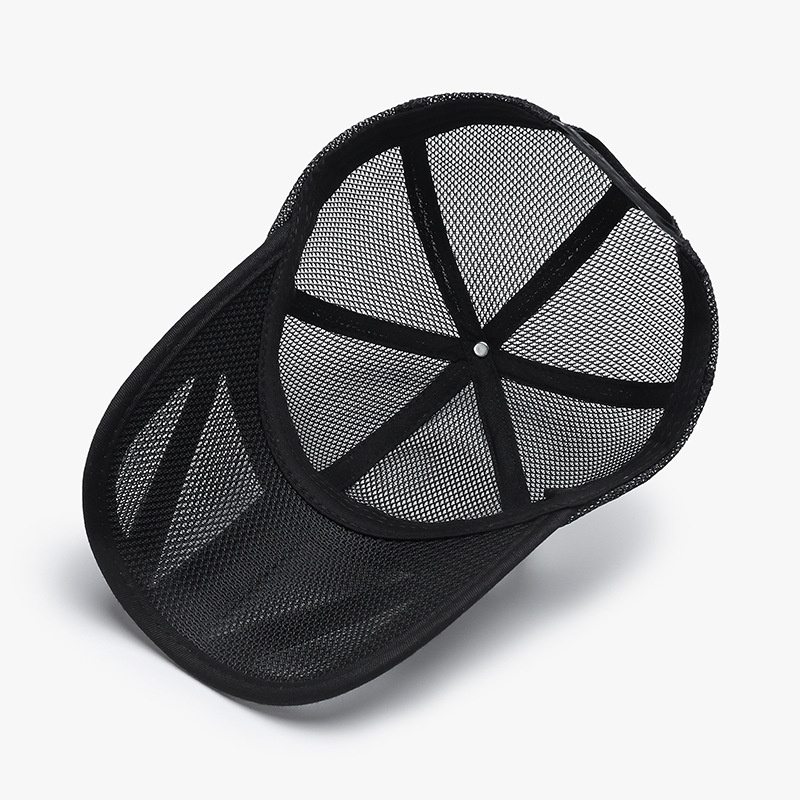 Tor Zur Wildnis Summer Men's Hollow Brim Breathable Mesh Baseball Outdoor Sports Protection Cap Women's Sun Hat_voghion.com