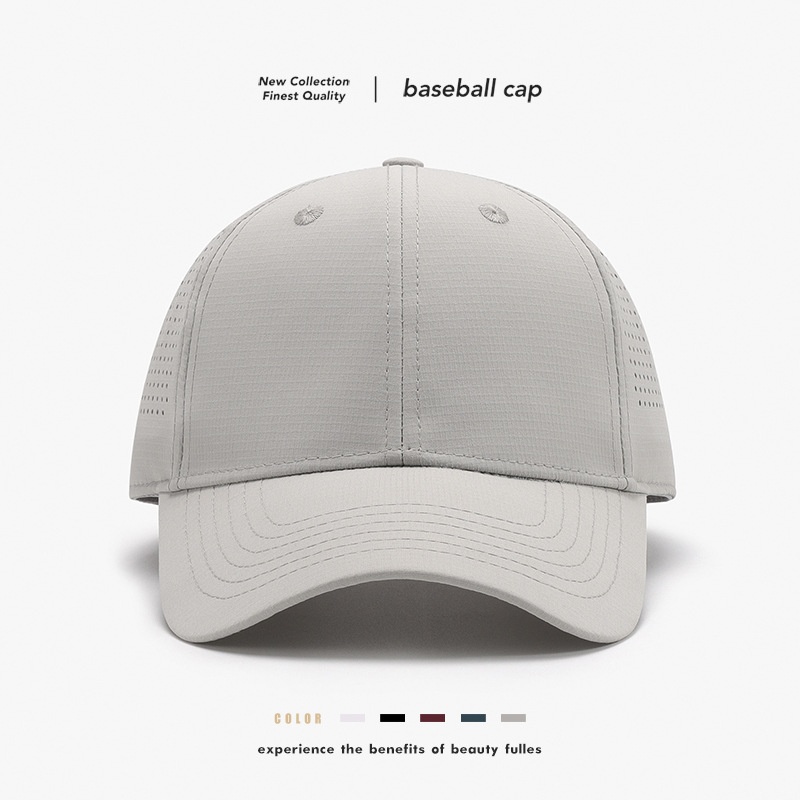 Tor Zur Wildnis Summer Men's Quick-Dry Breathable Baseball Versatile Simple Travel Sports Cap, Wholesale_voghion.com