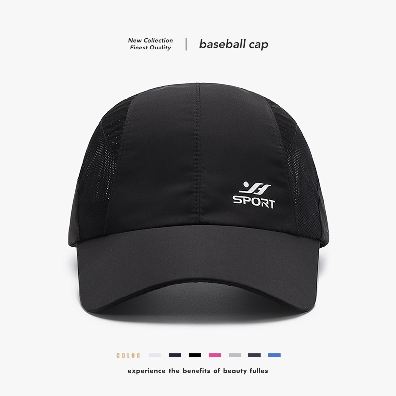 Tor Zur Wildnis Men Summer Thin Sunshade Outdoor Quick-Dry Hat Women Casual Breathable Protection Fishing Sun Baseball Cap_voghion.com