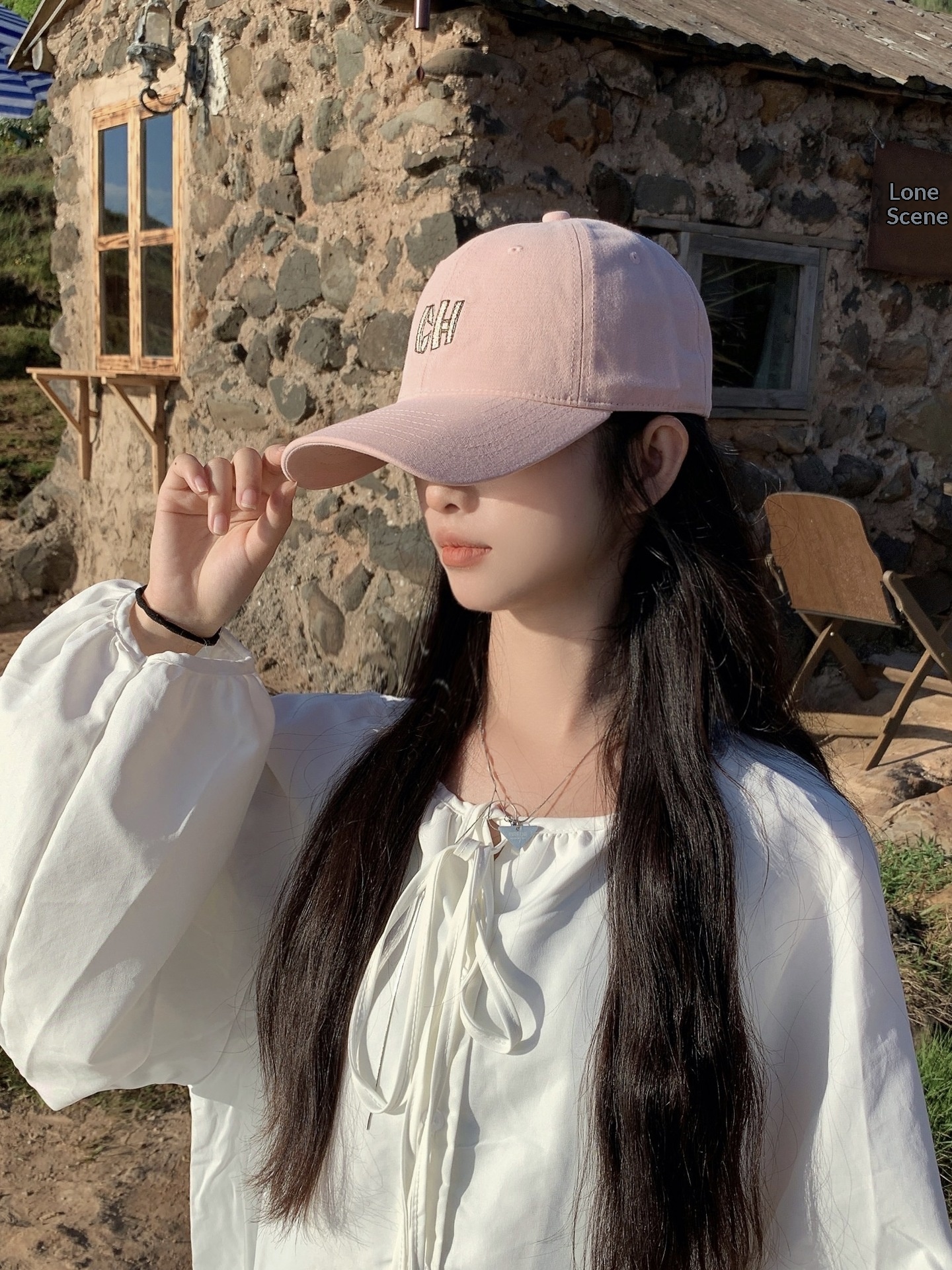 Embroidered Letter Baseball Cap Versatile Duckbill Sun Hat_voghion.com