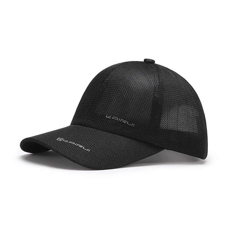 Tor Zur Wildnis Outdoor Casual Summer Women's Baseball Cross-Border Simple Breathable Men's Mesh Letter Sun Protection Duckbill Cap_voghion.com