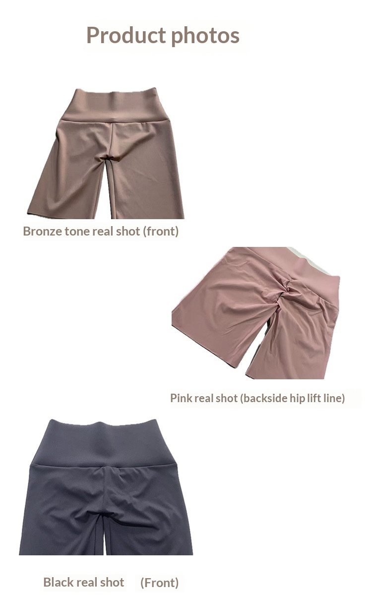 Yoga Shorts For Women High Waisted Tummy Control Cycling Shorts_voghion.com