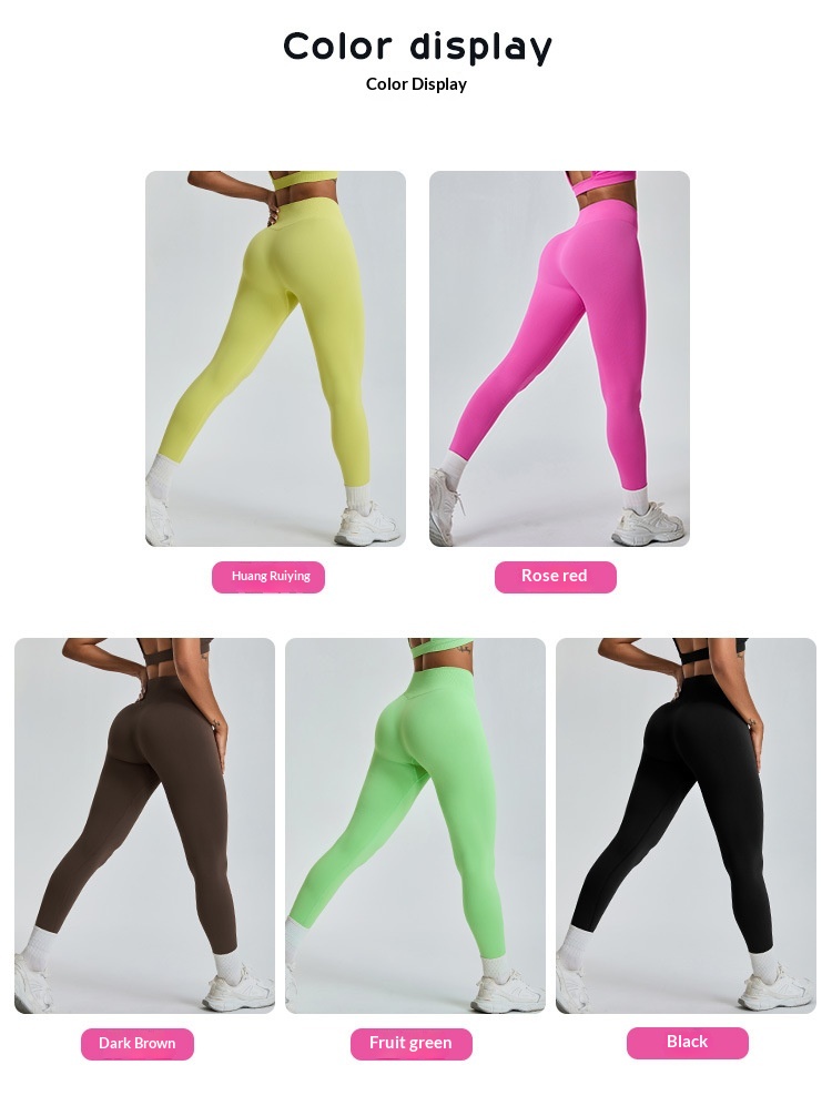 Yoga broek voor dames hoge taille slimming en tummy control_voghion.com
