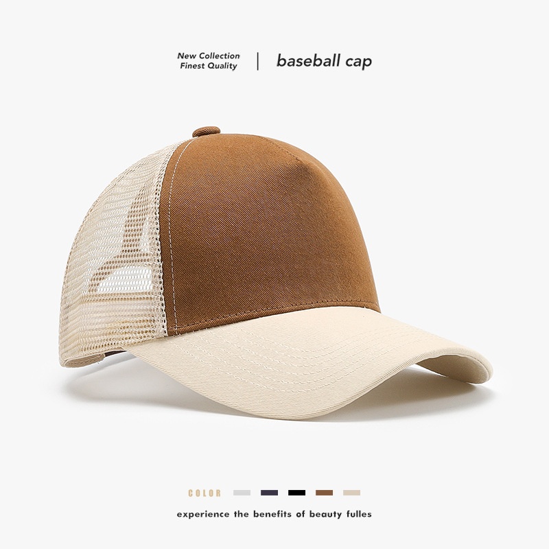Tor Zur Wildnis Five-Panel Color Block Mesh With Embroidered , Blank Advertising Truck Hat, Sunshade Baseball Cap, Travel Sun_voghion.com