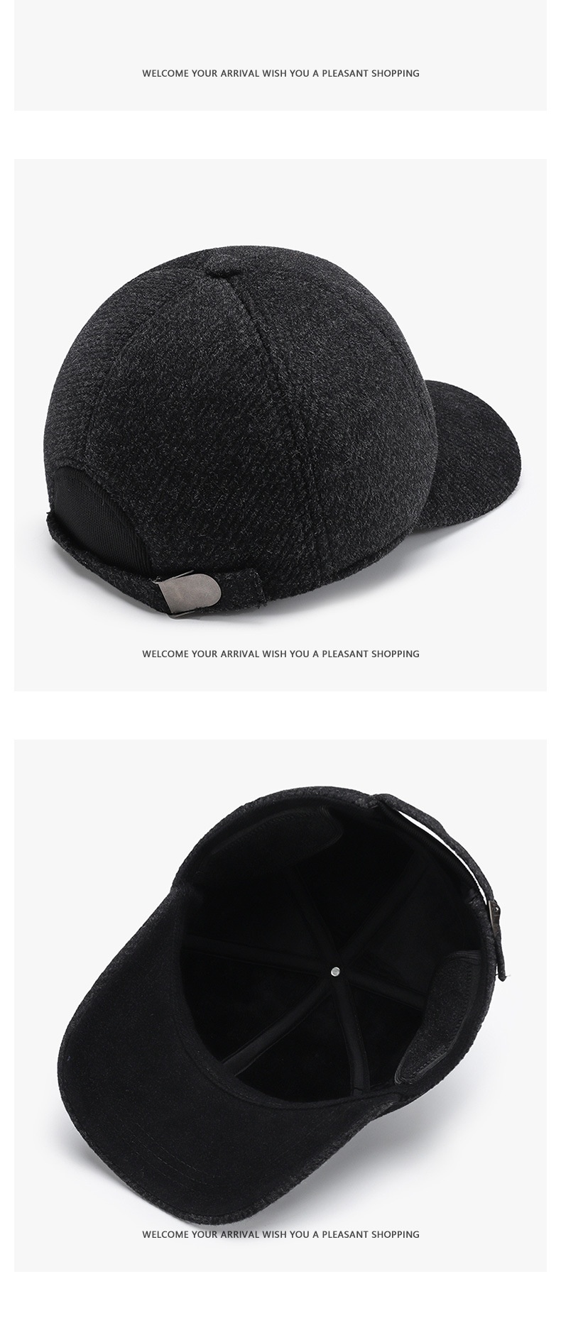 Tor Zur Wildnis Winter Warm Hat Middle-aged Elderly Men, Outdoor Cycling And Morning Walks, Cold-proof Ear Protection Cotton Hat,_voghion.com