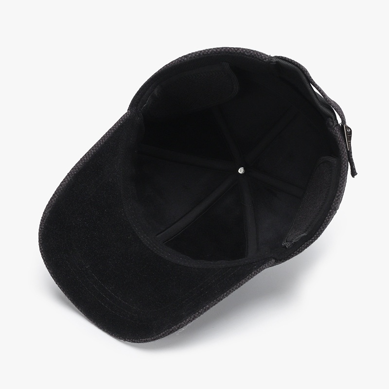 Tor zur Wildnis Winter Outdoor Soft Top Gehörschutz Herren Mittleres Alter Älterer Entenschnabel Breiter großer Kopfumfang Europäisch Und_voghion.com