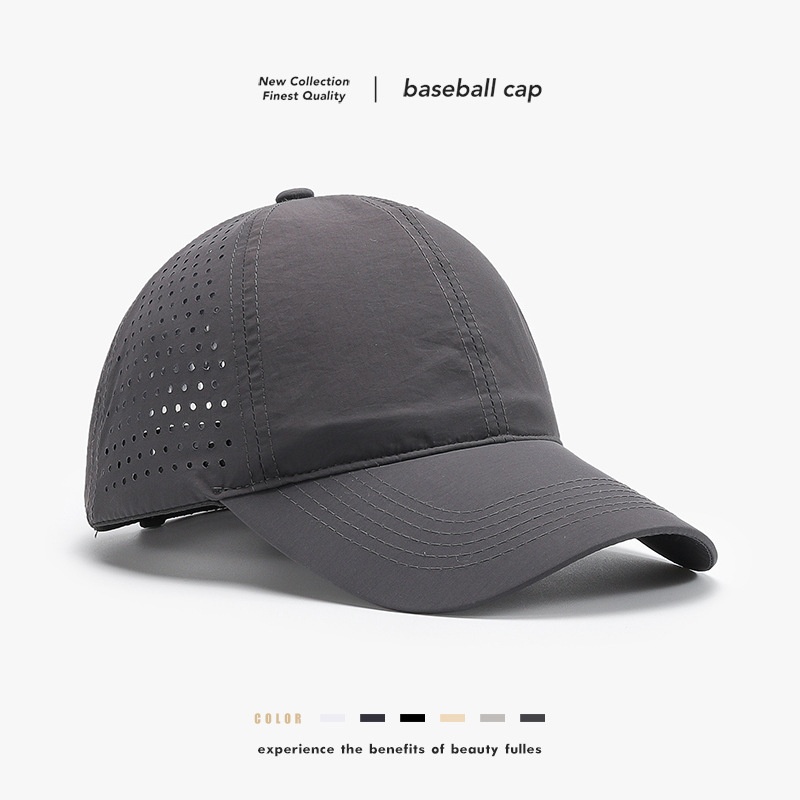 Breathable Baseball Cap For Fishing Lightweight Sun Protection_voghion.com