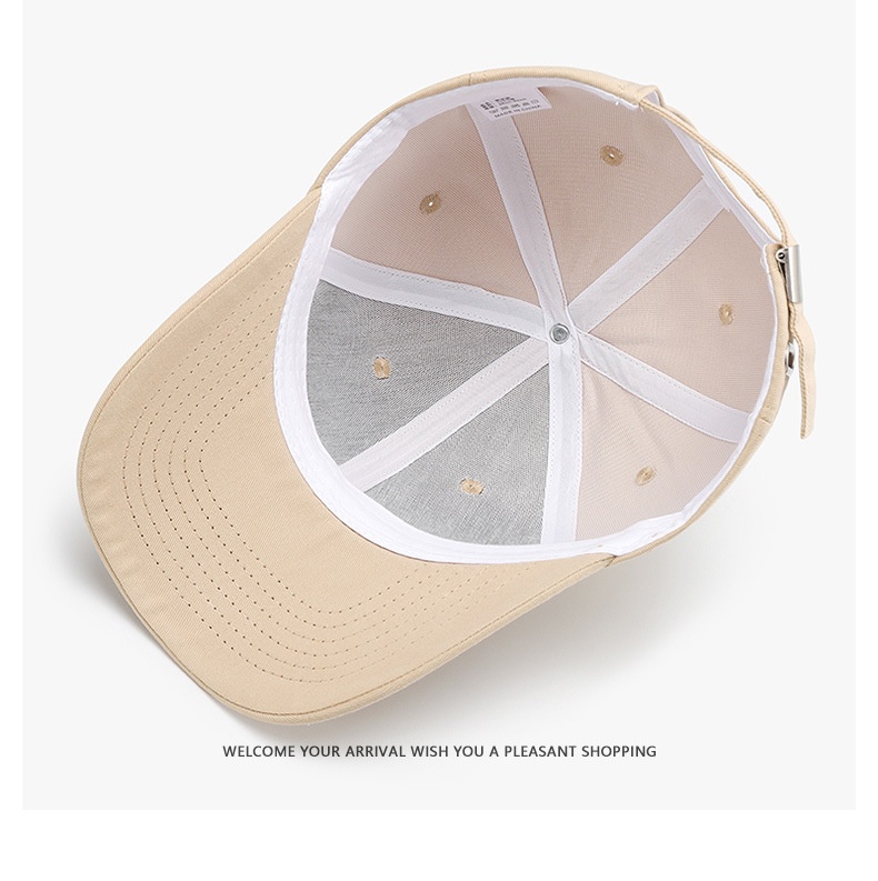 Baseball Cap Plain Solid Color Duckbill Hat Sun Protection Unisex_voghion.com