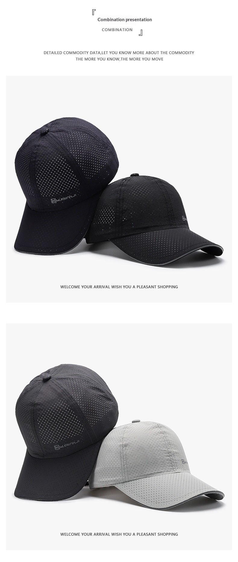 Tor Zur Wildnis Women's Spring Summer Outdoor Men's Mesh Breathable Sandwich Baseball Cap With Curved Brim Sunshade Wholesale_voghion.com