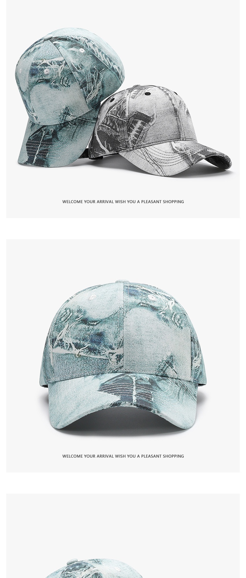 Baseball Cap Men Camouflage Outdoor Sun Hat Versatile Casual_voghion.com