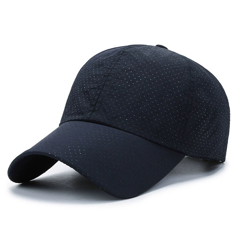 Gorra de béisbol de verano de secado rápido con gran circunferencia de la cabeza, protección solar, para mujer, sencilla, versátil, para hombre y mujer, deportiva para exteriores, lisa_voghion.com