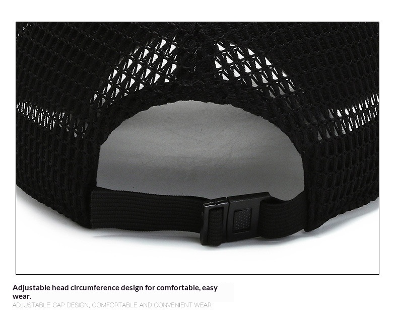 Atmungsaktive Mesh Baseballcap Für Outdoor Und Sonnenschutz_voghion.com