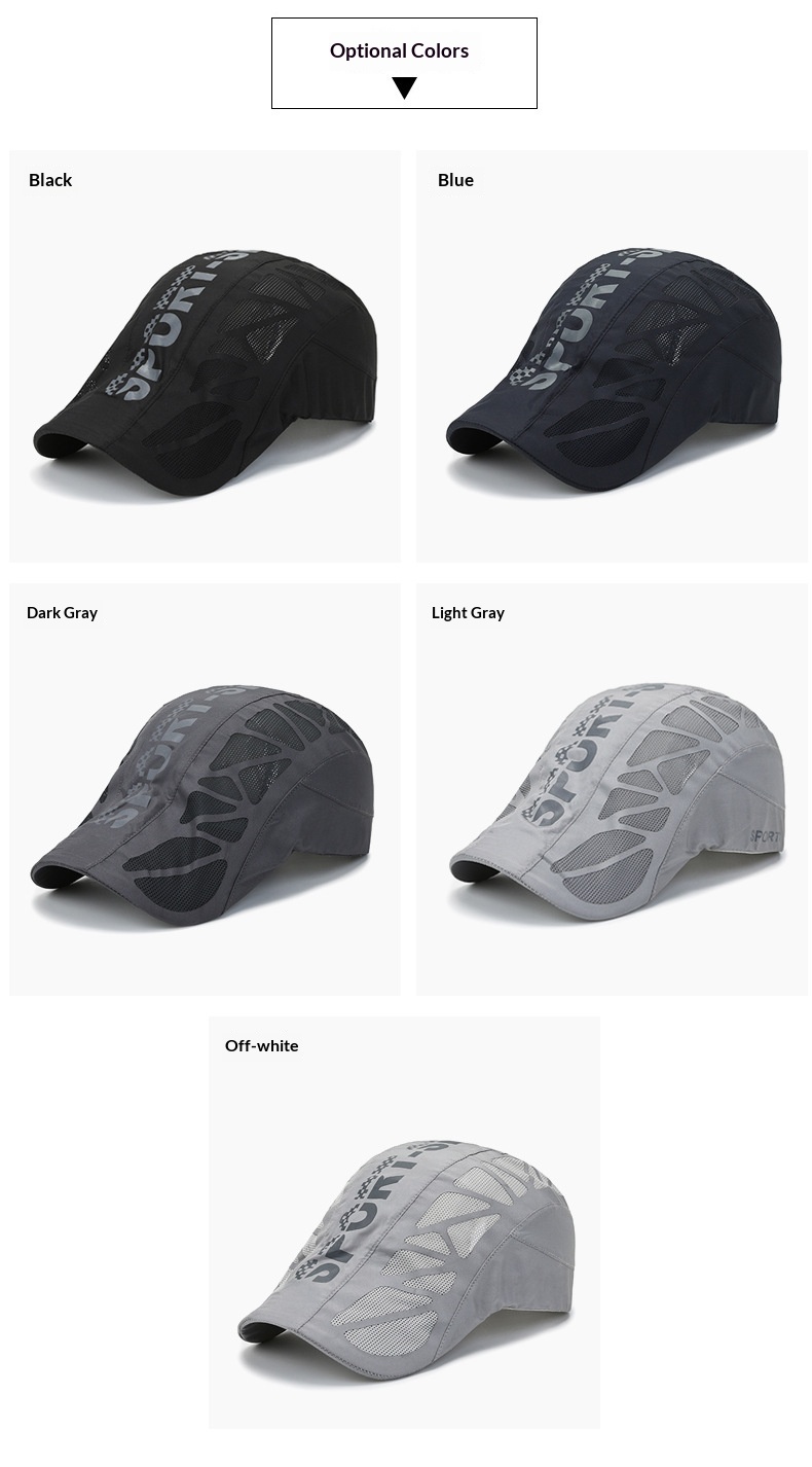 Wholesale Forward-looking Duckbill Cap, Ultra-light, Ultra-thin, Breathable, Sun-protective, Quick-dry Hat, Breathable_voghion.com