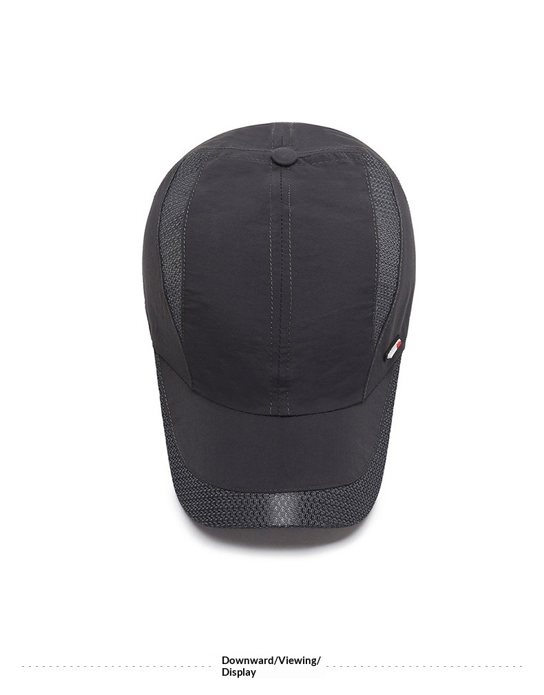 Gorra de béisbol para hombre transpirable ligera para pesca_voghion.com