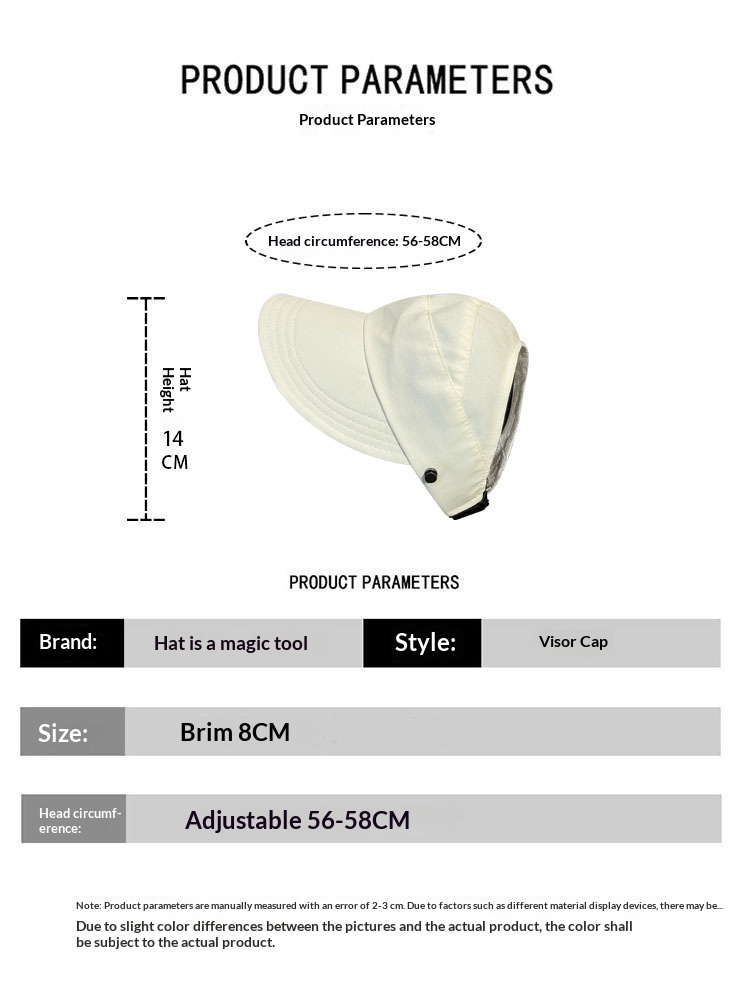 Halbe Sonnenblende Mit Pferdeschwanzöffnung Für Den Sommer_voghion.com