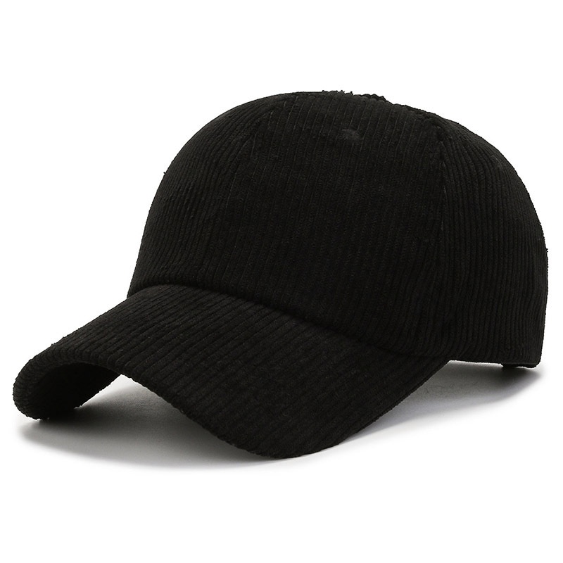 New Spring Autumn Version Baseball Cap Versatile Striped Corduroy Japanese And Korean Casual Internet Celebrity Sun Hat_voghion.com